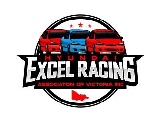 Hyundai Excel Racing Associaton of Victoria Inc logo design by daywalker