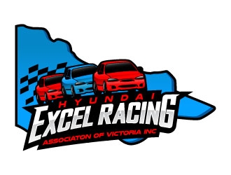 Hyundai Excel Racing Associaton of Victoria Inc logo design by daywalker