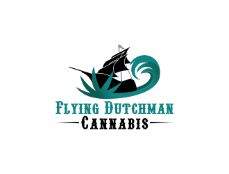 Flying Dutchman Cannabis logo design by Kruger
