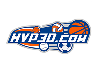 MVP3D.com logo design by Optimus