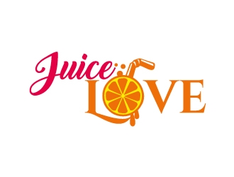 JUICE LOVE logo design by Boomstudioz