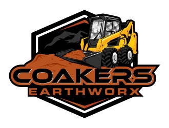 COAKERS EARTHWORX logo design by daywalker