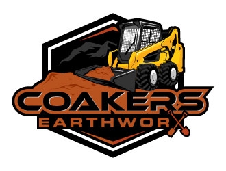 COAKERS EARTHWORX logo design by daywalker