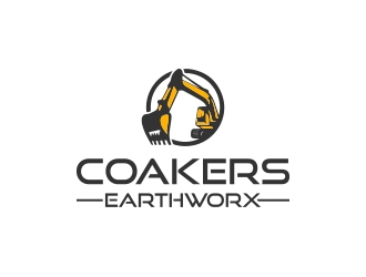 COAKERS EARTHWORX logo design by emyjeckson