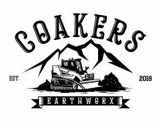 COAKERS EARTHWORX logo design by Eko_Kurniawan