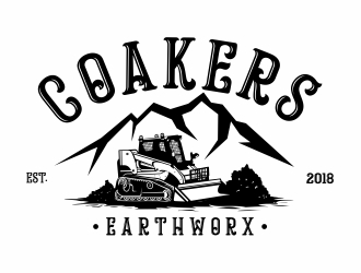 COAKERS EARTHWORX logo design by Eko_Kurniawan