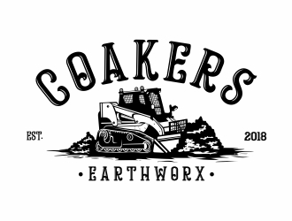 COAKERS EARTHWORX logo design by Eko_Kurniawan