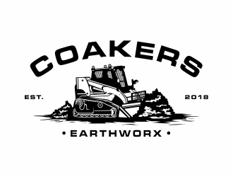 COAKERS EARTHWORX logo design by Eko_Kurniawan
