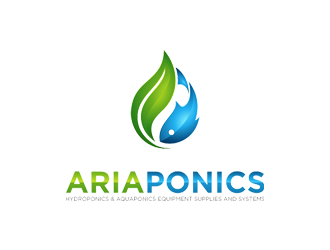 Ariaponics logo design by zeta