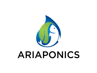 Ariaponics logo design by oke2angconcept