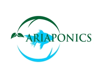 Ariaponics logo design by ElonStark