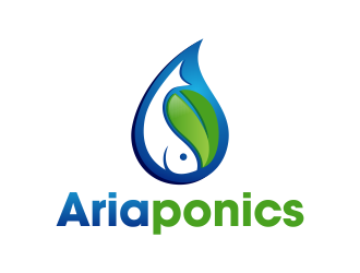 Ariaponics logo design by ingepro