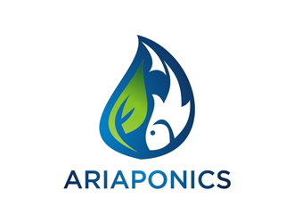 Ariaponics logo design by EkoBooM
