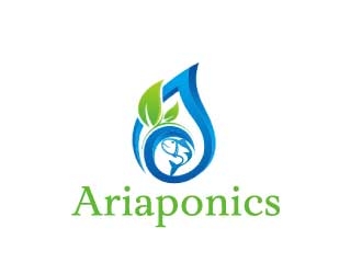 Ariaponics logo design by nehel