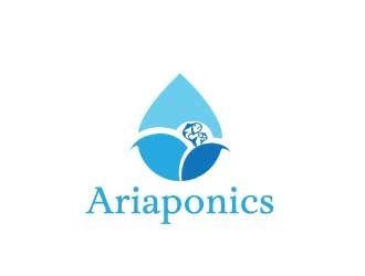 Ariaponics logo design by nehel