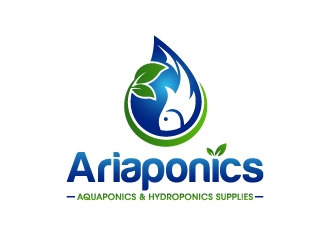 Ariaponics logo design by ORPiXELSTUDIOS