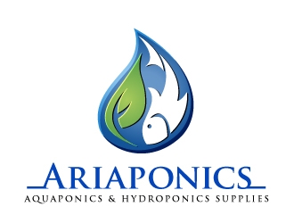 Ariaponics logo design by nexgen