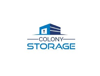 Colony Storage logo design by emyjeckson