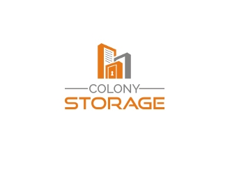 Colony Storage logo design by emyjeckson