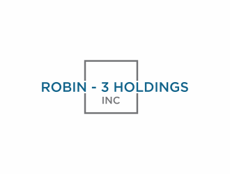 Robin - 3 Holdings, Inc.  logo design by eagerly