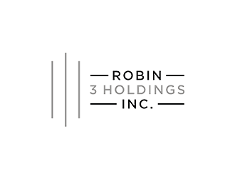 Robin - 3 Holdings, Inc.  logo design by checx