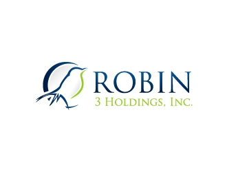 Robin - 3 Holdings, Inc.  logo design by litera