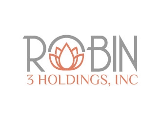 Robin - 3 Holdings, Inc.  logo design by zenith