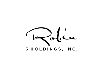 Robin - 3 Holdings, Inc.  logo design by ndaru