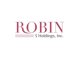 Robin - 3 Holdings, Inc.  logo design by GemahRipah