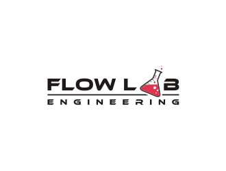 Flow Lab Engineering logo design by mbamboex