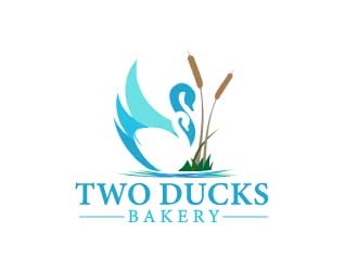 Two Ducks Bakery logo design by nehel