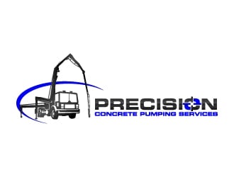 Precision Concrete Pumping Services logo design by jaize