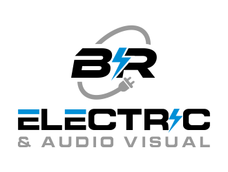 BR Electric & Audio Visual logo design by done