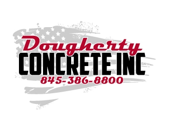 Dougherty Concrete Inc logo design by 35mm