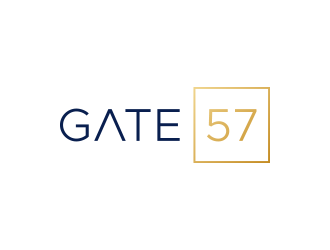 Gate 57 logo design by lexipej