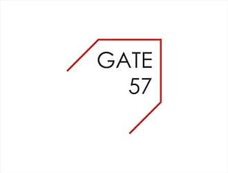 Gate 57 logo design by gitzart