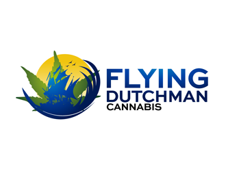 Flying Dutchman Cannabis logo design by enzidesign
