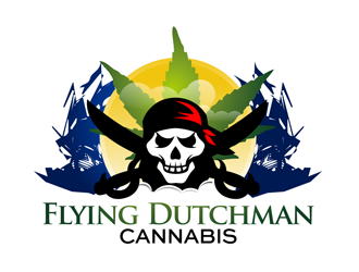 Flying Dutchman Cannabis logo design by enzidesign