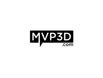 MVP3D.com logo design by sheilavalencia