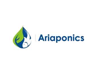Ariaponics logo design by art-design