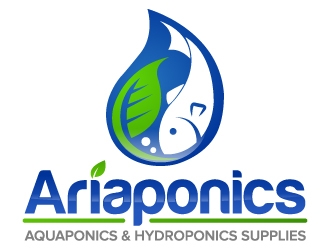 Ariaponics logo design by jaize