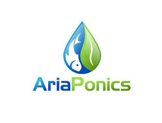 Ariaponics logo design by serprimero