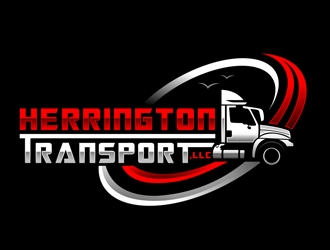 HERRINGTON TRANSPORT, LLC logo design by DreamLogoDesign