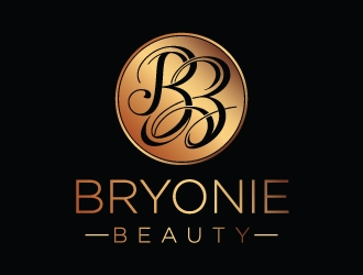 Bryonie Beauty logo design by Boomstudioz