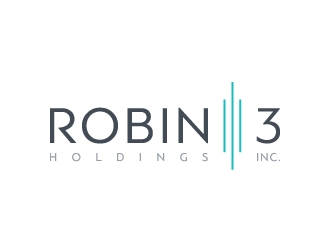Robin - 3 Holdings, Inc.  logo design by Kewin