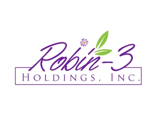 Robin - 3 Holdings, Inc.  logo design by usashi