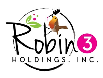 Robin - 3 Holdings, Inc.  logo design by shere