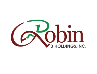 Robin - 3 Holdings, Inc.  logo design by Suvendu