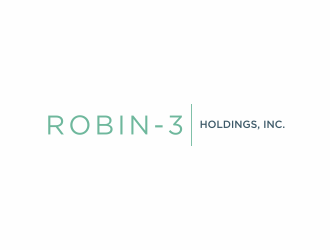 Robin - 3 Holdings, Inc.  logo design by ammad