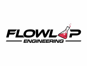 Flow Lab Engineering logo design by evdesign